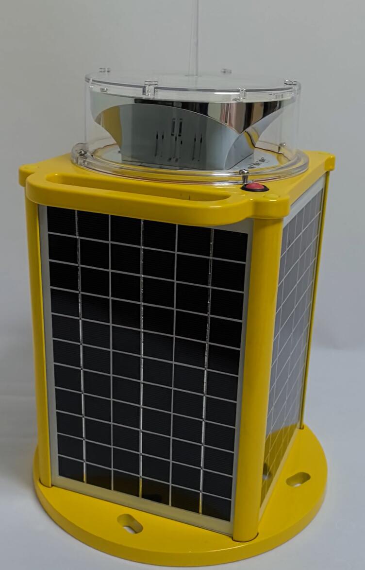 Solar Aviation Lights for Tower Cranes