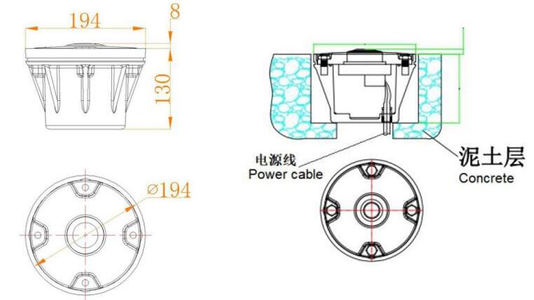 Helicopter Landing Pad Lights