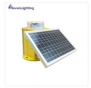 Solar Powered Aviation Obstruction Light