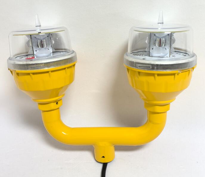 dual led obstruction light